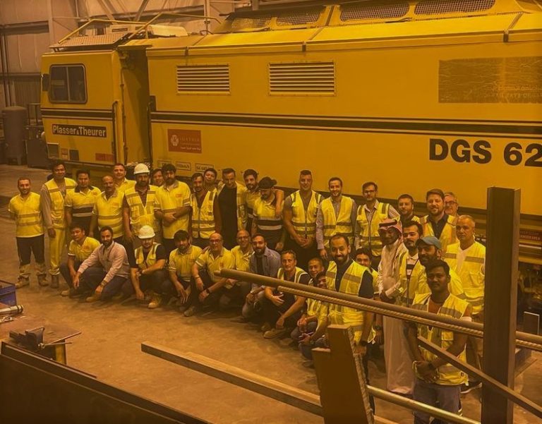 The first high-speed railway line in the Middle East, celebrates 5 years